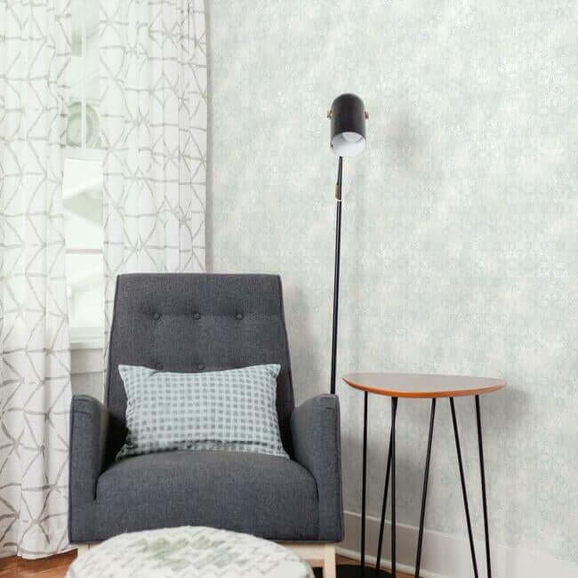disney-frozen-2-snowflake-wallpaper-whiteaqua-york-wallcoverings-di0962 - York Wallcoverings Wallpaper