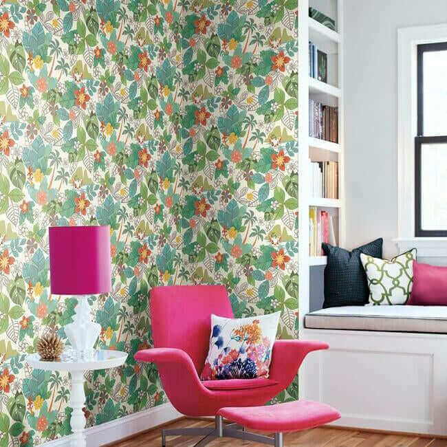 disney-moana-jungle-wallpaper-vintage-york-wallcoverings-di0995 - York Wallcoverings Wallpaper