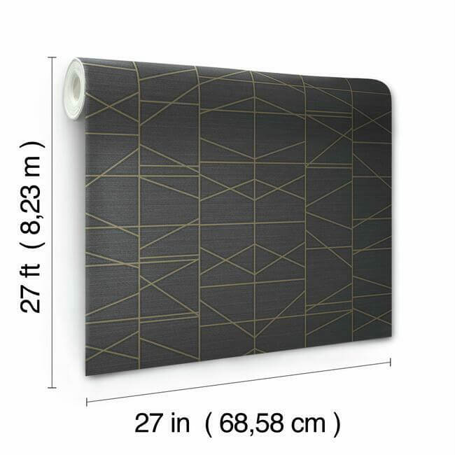 modern-perspective-gold-wallpaper-york-wallcoverings-gm7547 - York Wallpaper Wallpaper