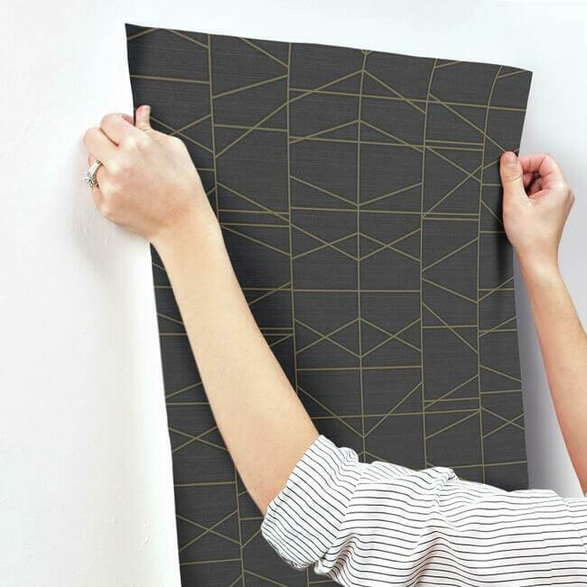 modern-perspective-gold-wallpaper-york-wallcoverings-gm7547 - York Wallpaper Wallpaper
