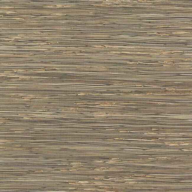 River Grass Black Wallpaper - York Wallcoverings - NZ0786 - York Wallcoverings Wallpaper