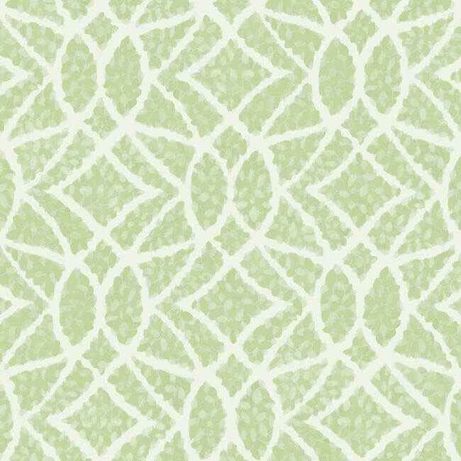Boxwood Garden Light Green Wallpaper - York Wallcoverings - GR5971