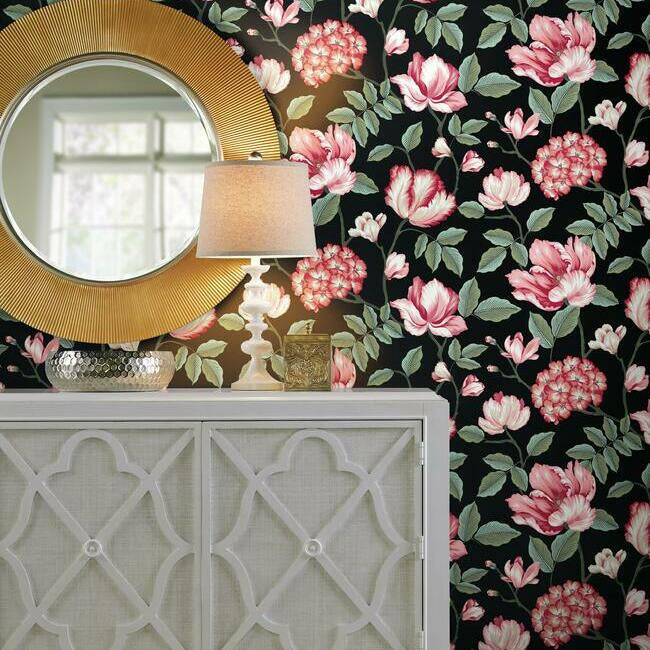 morning-garden-wallpaper-black-york-wallcoverings-gr5901
