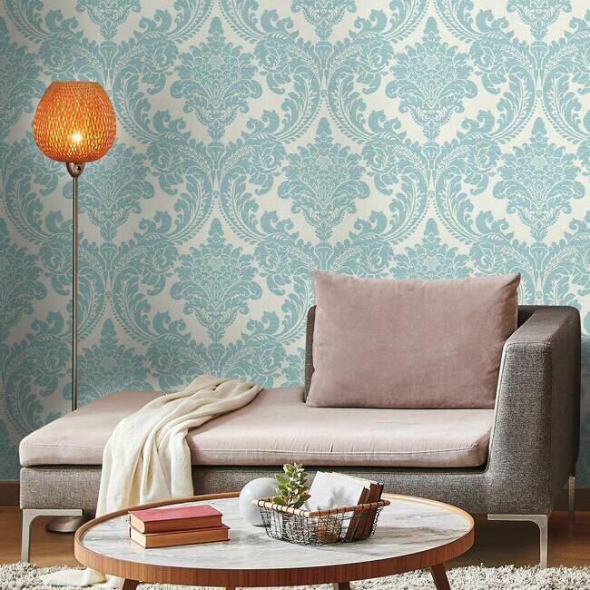tapestry-damask-wallpaper-teal-york-wallcoverings-gr6025