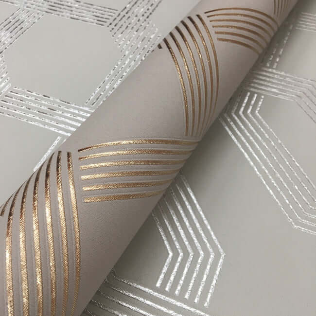 viva-lounge-silver-metallic-wallpaper-york-wallcoverings-y6221204 - York Wallpaper Wallpaper