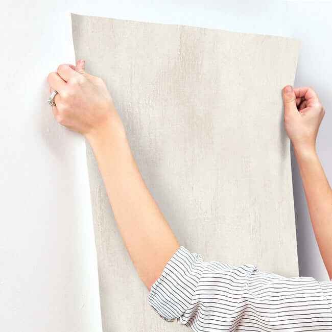 Stucco Finish Tan Wallpaper - York Wallcoverings - MN1900 - York Wallcoverings Wallpaper