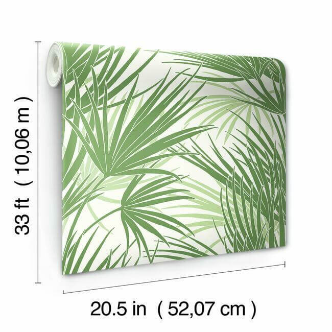 palmetto-wallpaper-green-york-wallcoverings-ss2540 - York Wallcoverings Wallpaper