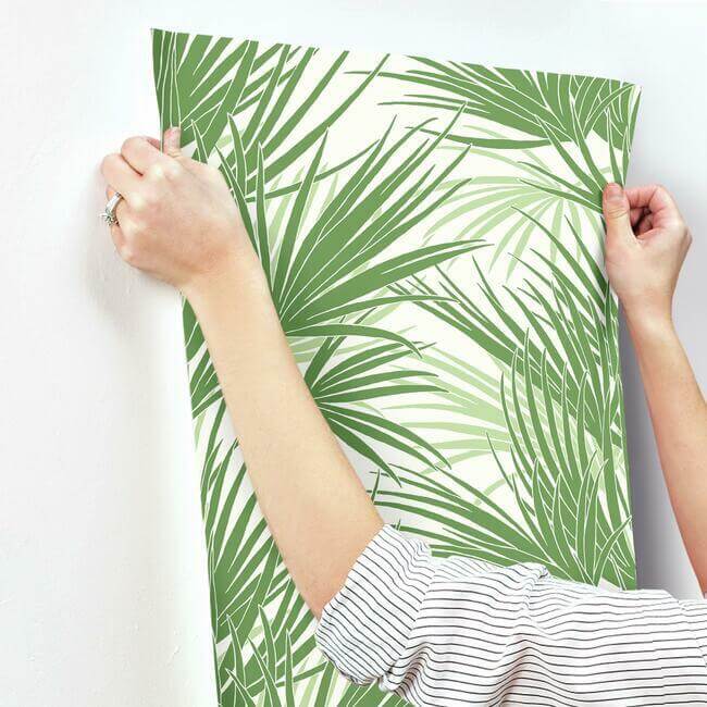 palmetto-wallpaper-green-york-wallcoverings-ss2540 - York Wallcoverings Wallpaper