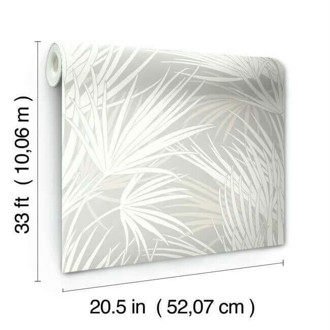 palmetto-grey-wallpaper-york-wallcoverings-ss2541 - York Wallcoverings Wallpaper