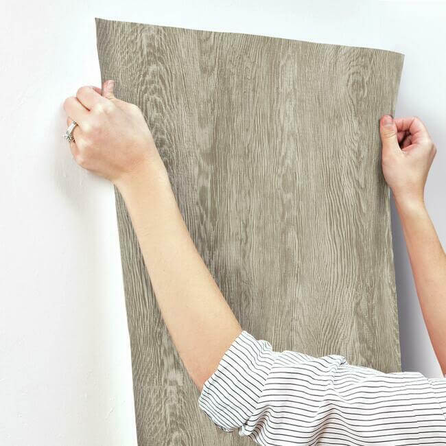 quarter-sawn-wood-brown-wallpaper-york-wallcoverings-fh4054 - York Wallpaper Wallpaper