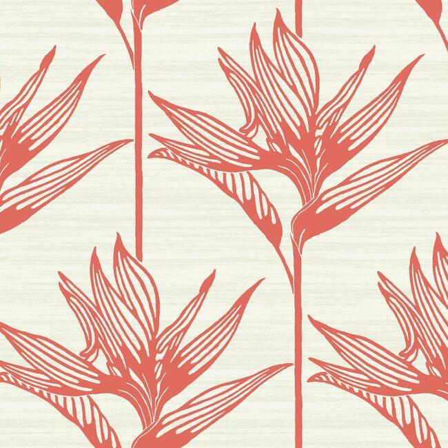 bird-of-paradise-wallpaper-coral-york-wallcoverings-tc2676