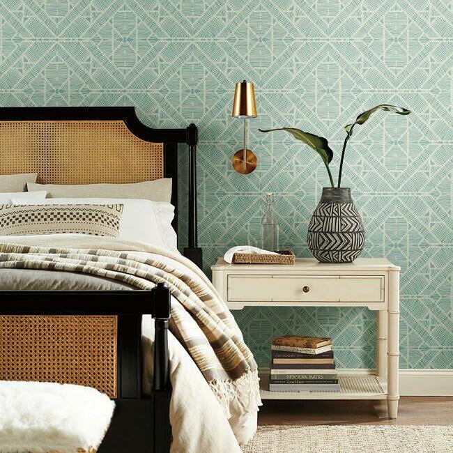 diamond-macrame-wallpaper-aqua-york-wallcoverings-tc2705