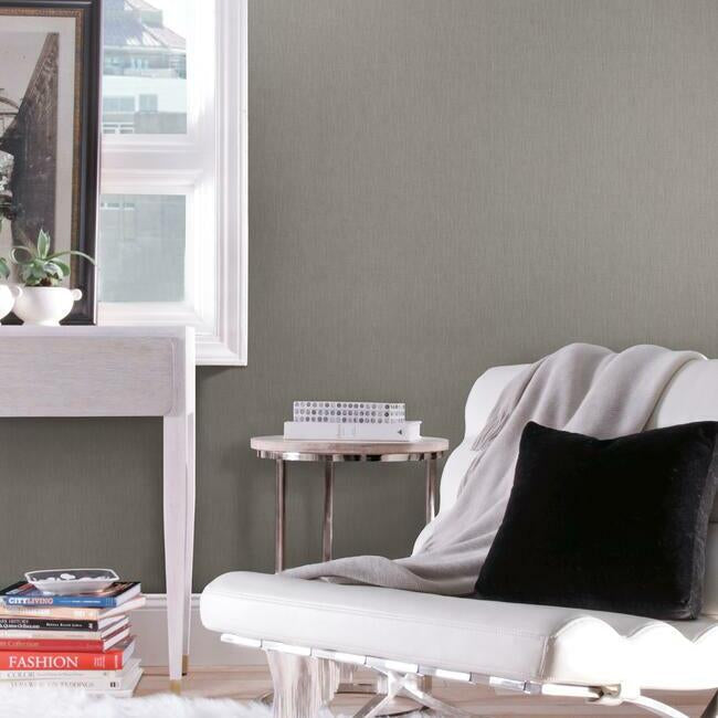 garment-wallpaper-gray-york-wallcoverings-83632 - York Wallcoverings Wallpaper