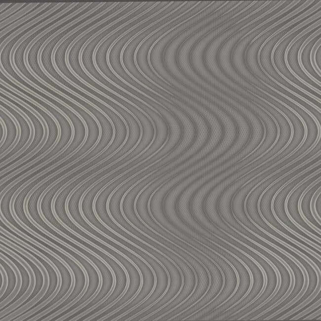 ocean-swell-wallpaper-charcoalgray-york-wallcoverings-83652 - York Wallcoverings Wallpaper