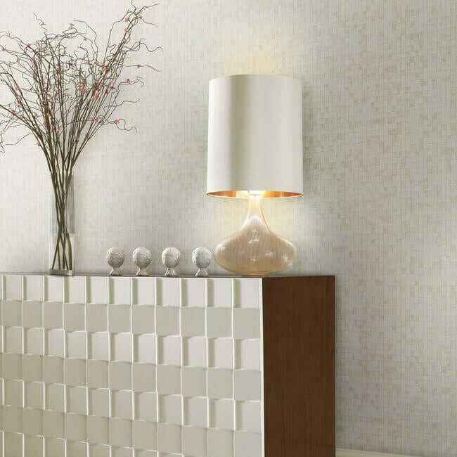 Token White Wallpaper - York Wallcoverings - 83628 - York Wallcoverings Wallpaper