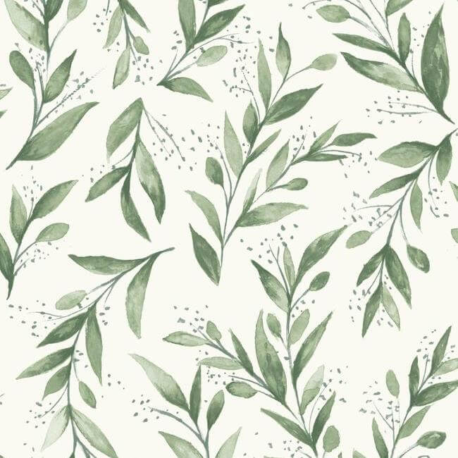 magnolia-home-olive-branch-olive-grove-peel-stick-wallpaper-york-wallcoverings-psw1001rl - York Wallpaper Wallpaper