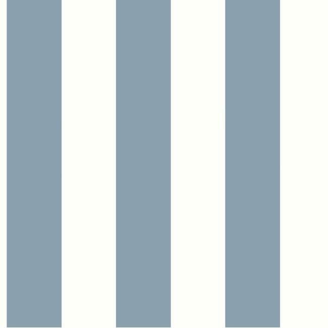 awning-stripe-wallpaper-chambray-york-wallcoverings-cv4443 - York Wallcoverings Wallpaper