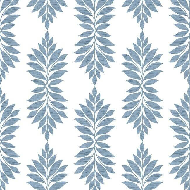 broadsands-botanica-blue-wallpaper-york-wallcoverings-cv4423 - York Wallpaper Wallpaper
