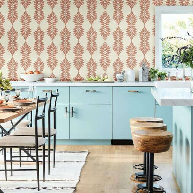broadsands-botanica-coral-wallpaper-york-wallcoverings-cv4426 - York Wallpaper Wallpaper