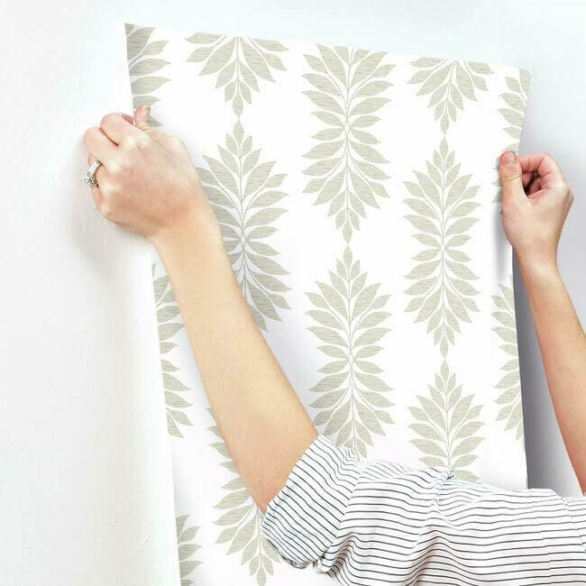 broadsands-botanica-beige-wallpaper-york-wallcoverings-cv4424 - York Wallpaper Wallpaper
