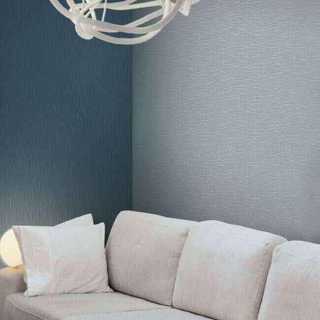Organic Waves Paintable White Wallpaper - York Wallcoverings - PT9418 - York Wallcoverings Wallpaper