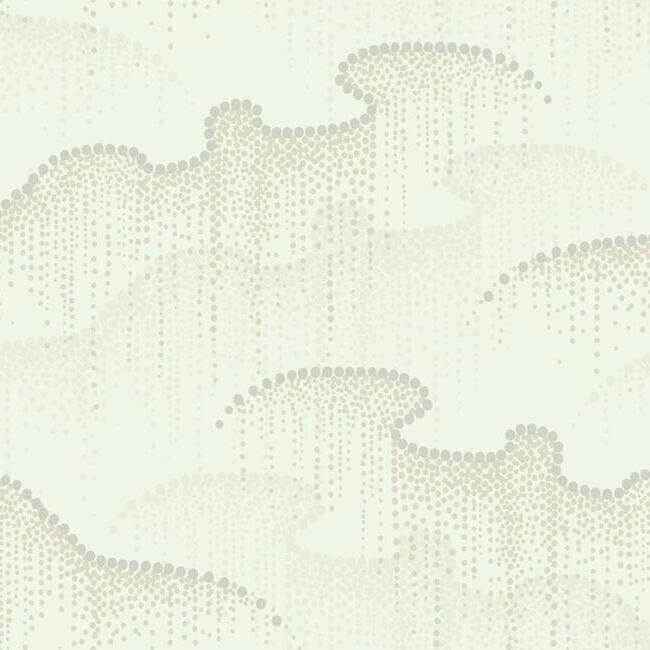 Moonlight Pearls Cream Wallpaper - York Wallcoverings - OS4266 - York Wallcoverings Wallpaper