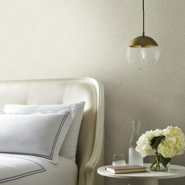 tempest-wallpaper-ivory-york-wallcoverings-os4301 - York Wallcoverings Wallpaper