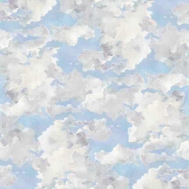 Cloud Over Wall Mural Blue Dawn - York Wallcoverings - MU0294M - York Wallcoverings Wallpaper