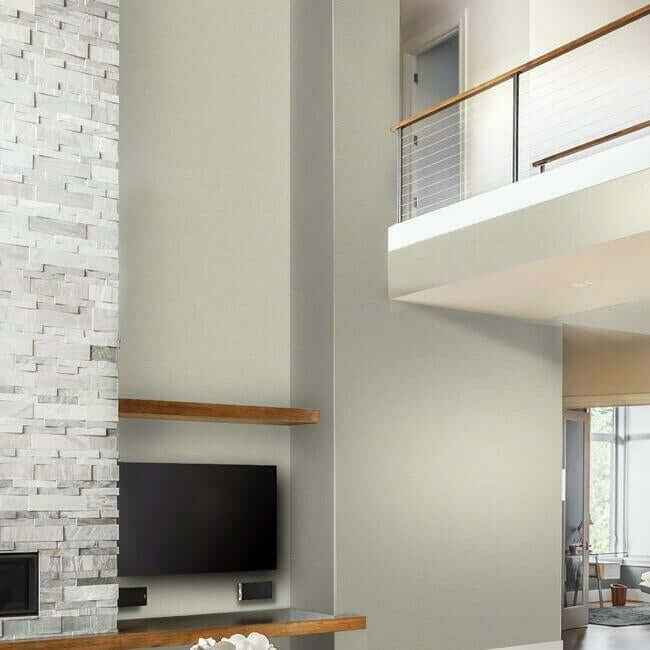 Stratus Textile Wallcovering Fog - York Wallcoverings - HW3639R - York Wallcoverings Wallpaper