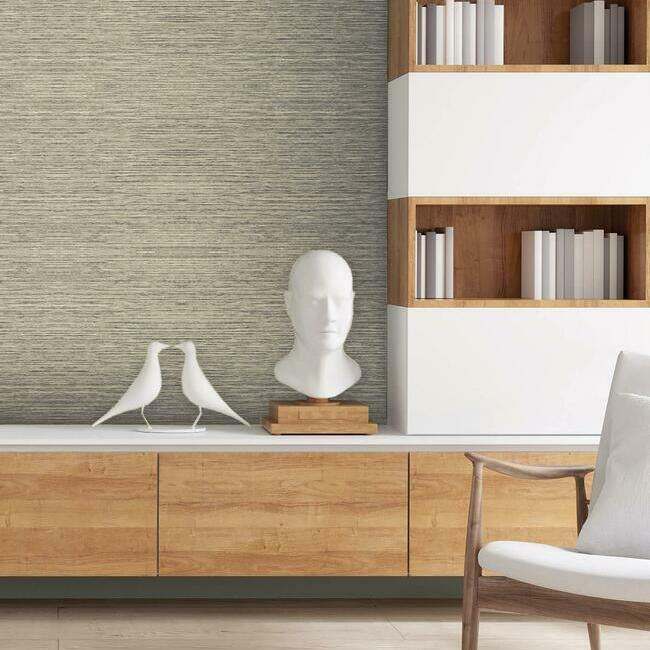 siam-weave-textile-wallcovering-straw-york-wallcoverings-hw3653r - York Wallcoverings Wallpaper