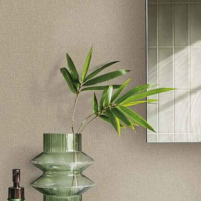 Gypsy Weave Beige & Brown Wallpaper - York Wallcoverings - DA3585N - York Wallcoverings Wallpaper