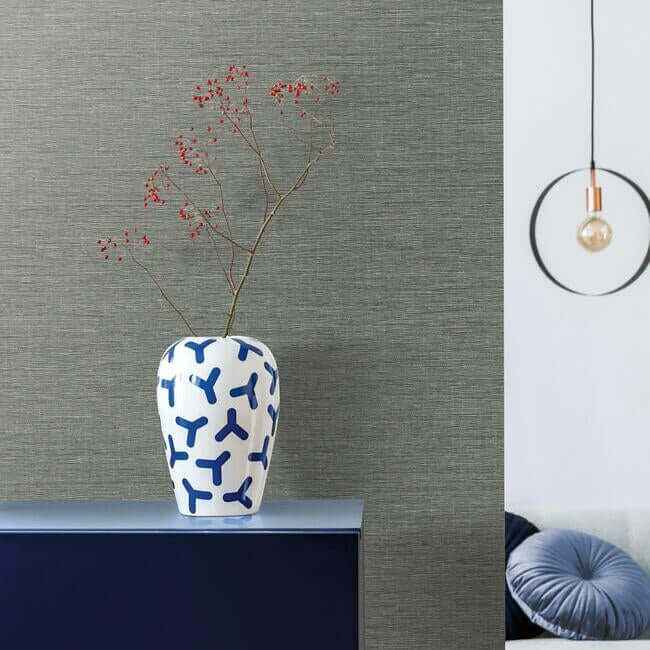 Altitude Dark Grey Wallpaper - York Wallcoverings - DA3550N - York Wallcoverings Wallpaper