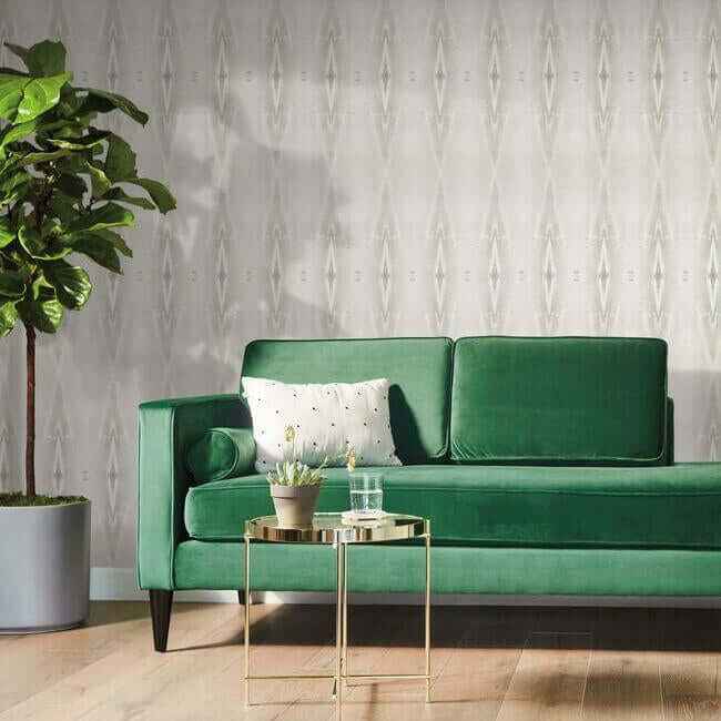 Origin Off White Wallpaper - York Wallcoverings - DA3565N - York Wallcoverings Wallpaper