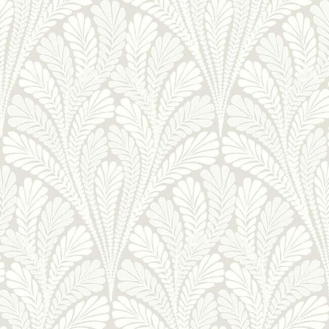 shell-damask-neutral-pearl-wallpaper-york-wallcoverings-bw3952 - York Wallcoverings Wallpaper