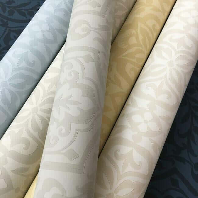 cathedral-damask-wallpaper-light-taupe-york-wallcoverings-dm5034 - York Wallcoverings Wallpaper