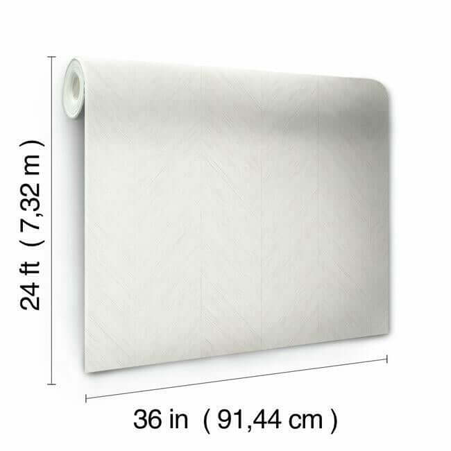 chevron-white-metallic-wallpaper-york-wallcoverings-bo6601 - York Wallpaper Wallpaper