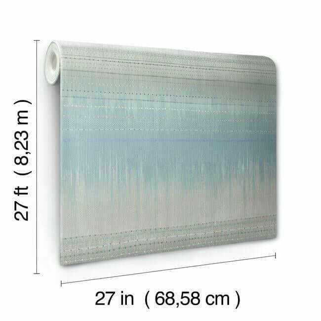 desert-textile-wallpaper-blue-york-wallcoverings-bo6625 - York Wallcoverings Wallpaper