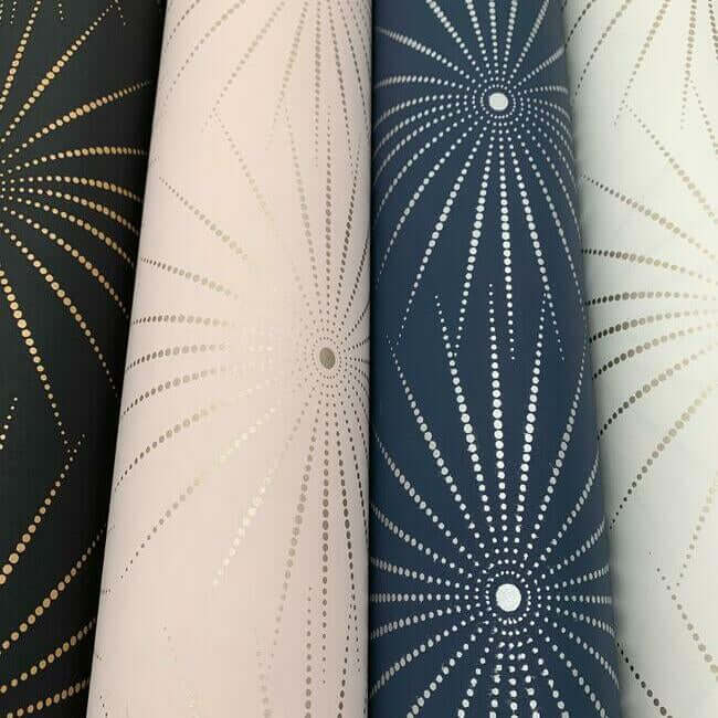 starlight-white-silver-wallpaper-york-wallcoverings-bo6692 - York Wallcoverings Wallpaper