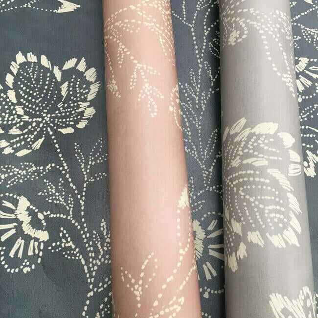 Barbier Blue Wallpaper - York Wallcoverings - CH1426 - York Wallcoverings Wallpaper