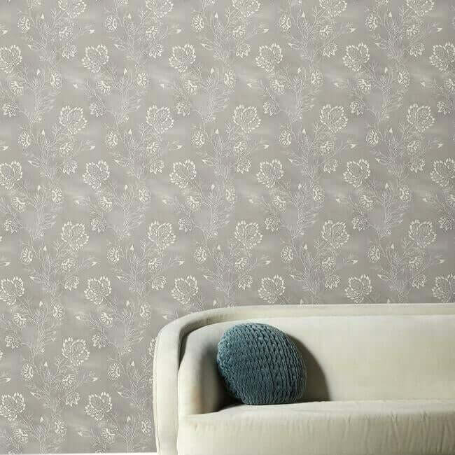 barbier-grey-wallpaper-york-wallcoverings-ch1427 - York Wallpaper Wallpaper