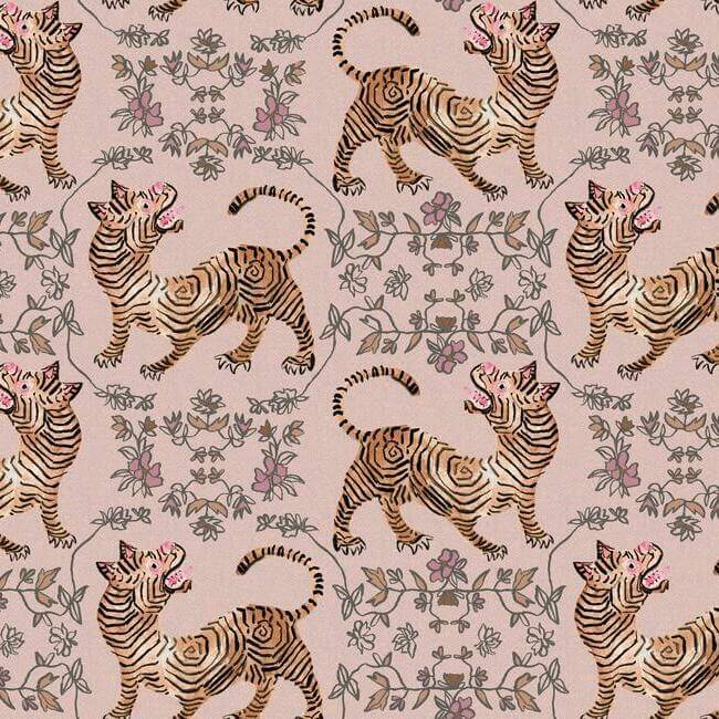 ferrandi-light-pink-wallpaper-york-wallcoverings-ch1420 - York Wallpaper Wallpaper
