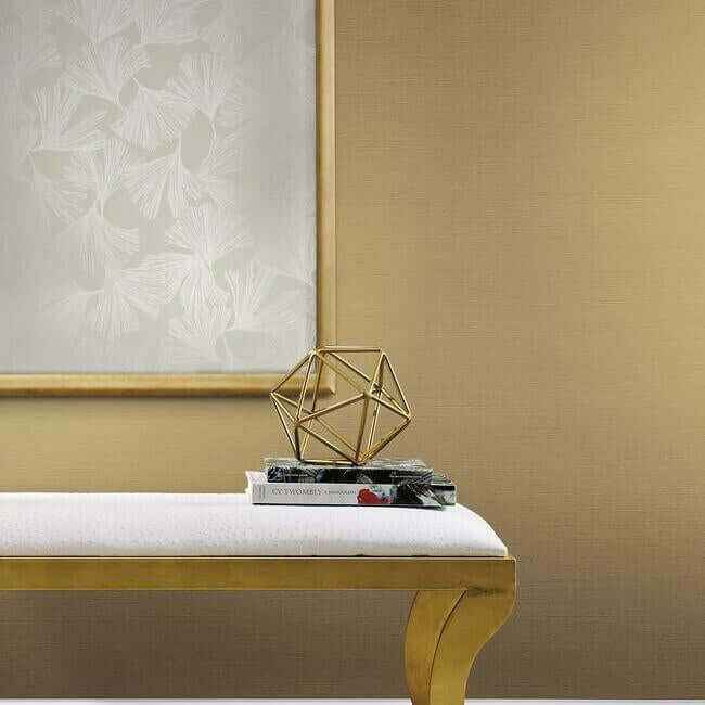 Gingko Toss Cream Wallpaper - York Wallcoverings - DD3744 - York Wallcoverings Wallpaper
