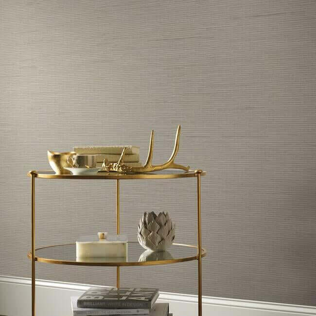 ribbon-bamboo-silver-metallic-wallpaper-york-wallcoverings-dd3832 - York Wallpaper Wallpaper