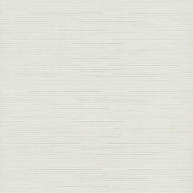ribbon-bamboo-white-silver-metallic-wallpaper-york-wallcoverings-dd3833 - York Wallcoverings Wallpaper