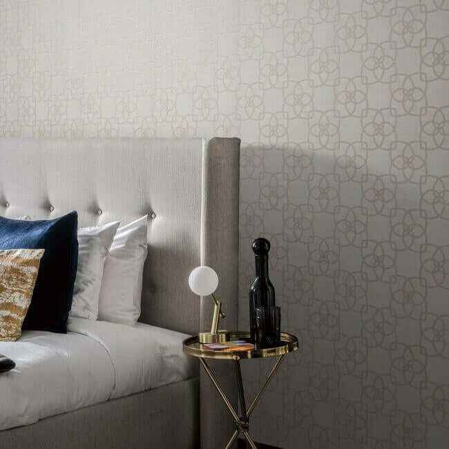 Serendipity Light Grey & Light Brown Wallpaper - York Wallcoverings - Y6200203 - York Wallcoverings Wallpaper