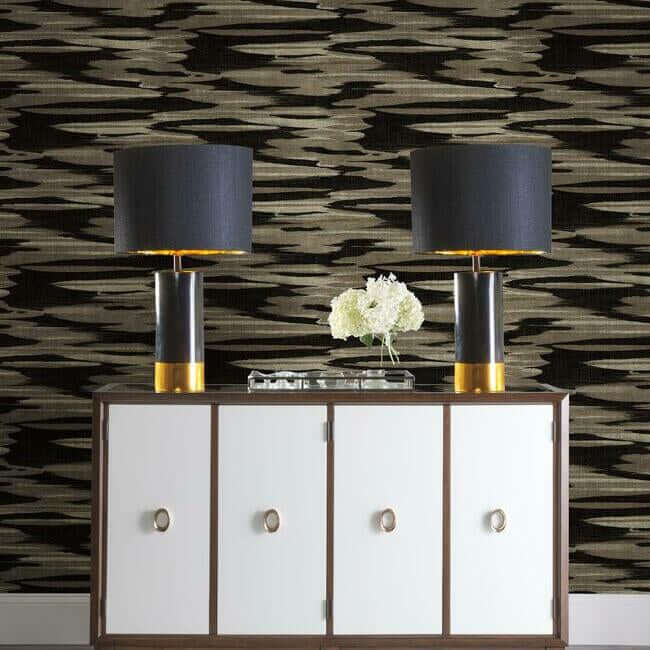 nimbus-black-wallpaper-york-wallcoverings-dd3825 - York Wallcoverings Wallpaper