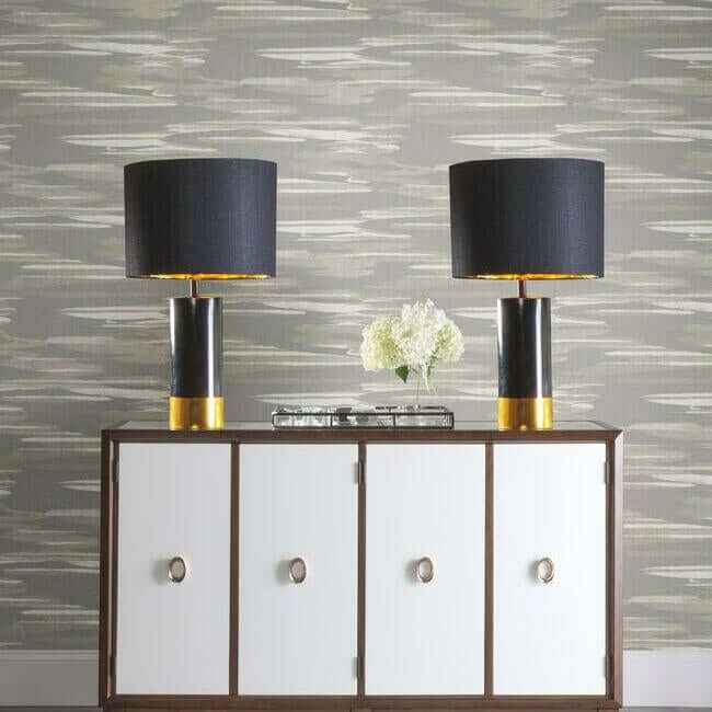 Nimbus Grey Wallpaper - York Wallcoverings - DD3821