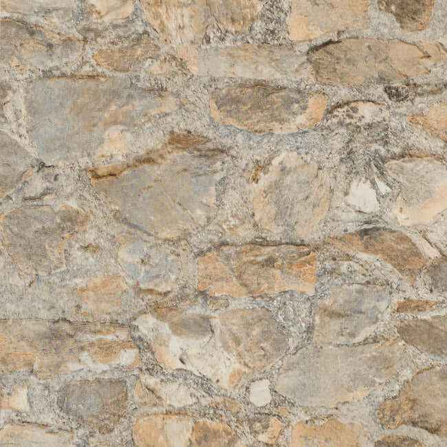 Field Stone Grasscloth Tan & Grey Wallpaper - York Wallcoverings - PA130904LW - York Wallcoverings Wallpaper