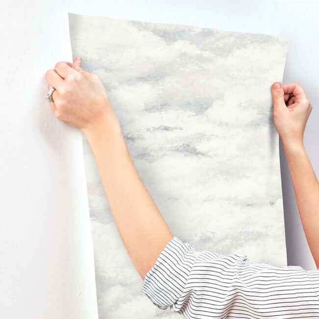 Plein Air Beige & Grey Wallpaper - York Wallcoverings - MN1811 - York Wallcoverings Wallpaper