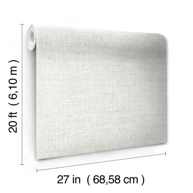 papyrus-weave-grey-wallpaper-york-wallcoverings-mn1933 - York Wallcoverings Wallpaper